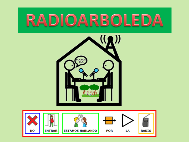 Logo y pictogramas de Radioarboleda